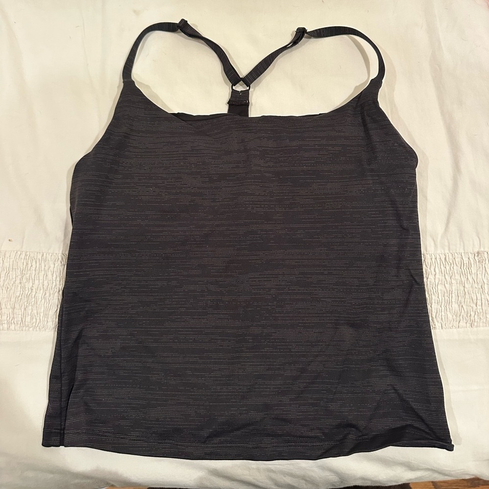 Outdoor Voices move free black tank